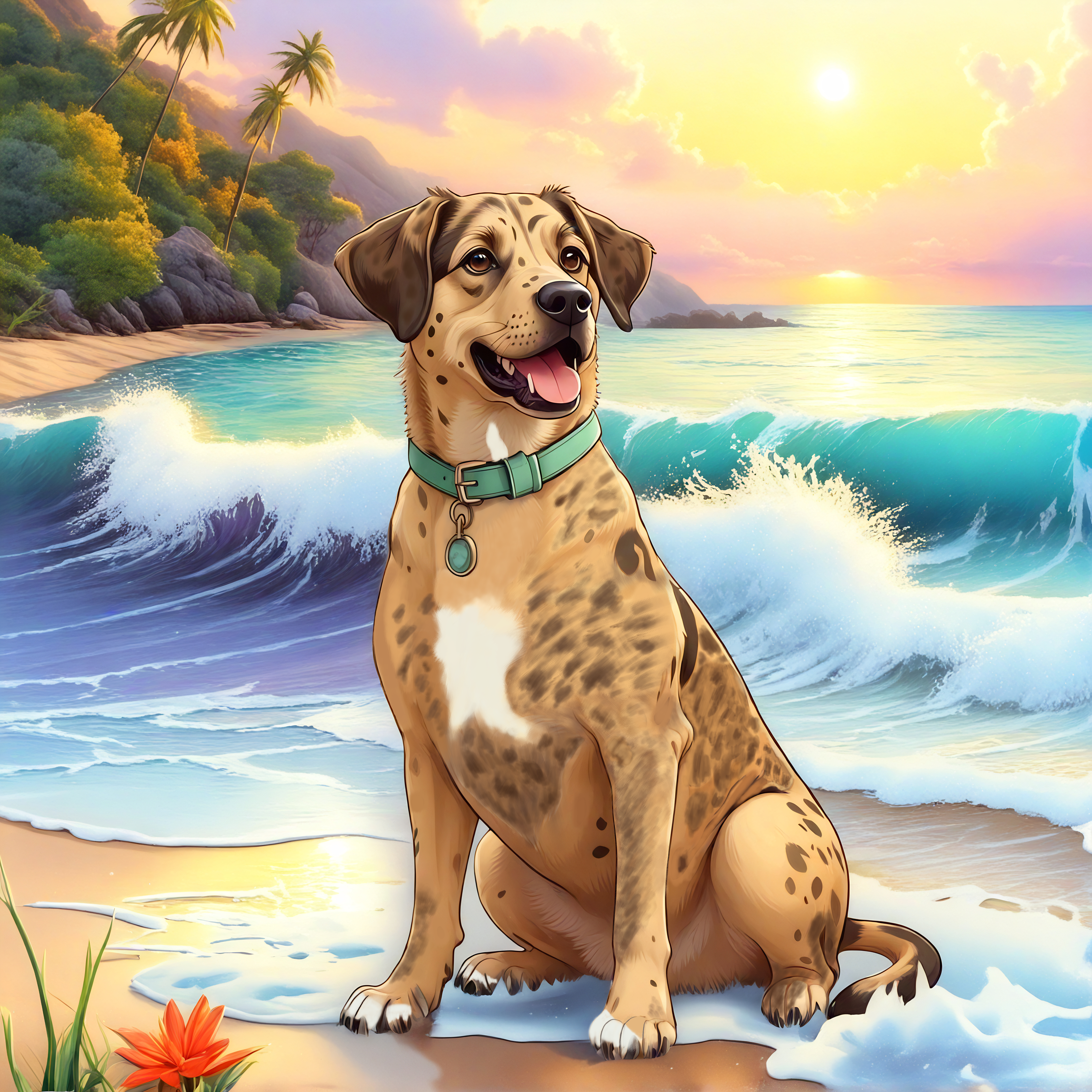 Pawridise Beach-Custom Tumbler